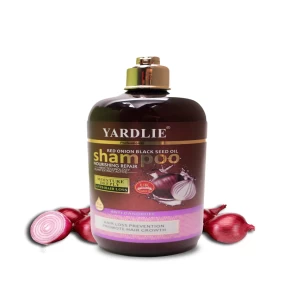 Yardlie Professional Red Onion Black Seed With Flower Aroma Shampoo 500g