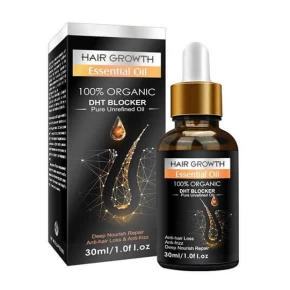 Hair Growth Essential Oil Biotin Cold-Pressed DHT Blocker
